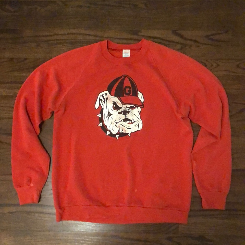 Vintage University of Georgia Bulldog Sweatshirt